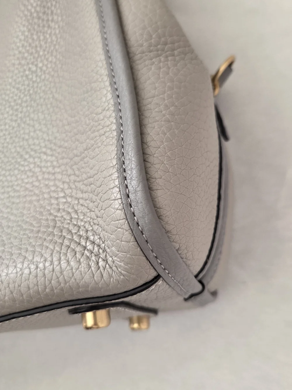 Coach Lori Pebble Leather Shoulder Bag